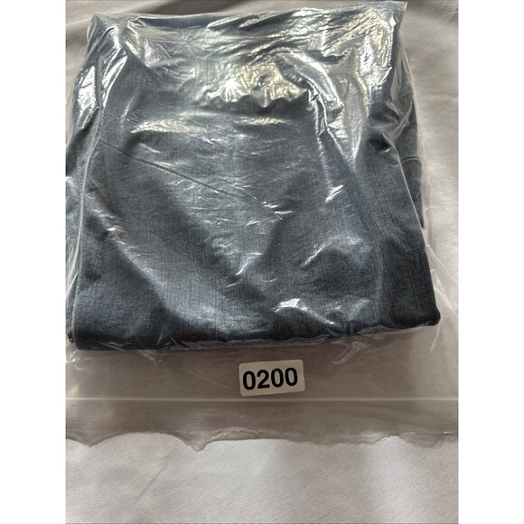 LEE Slimming Fit Slim Straight Pull On Jeans Womens 20W Dark Wash Denim NWT - Picture 16 of 16